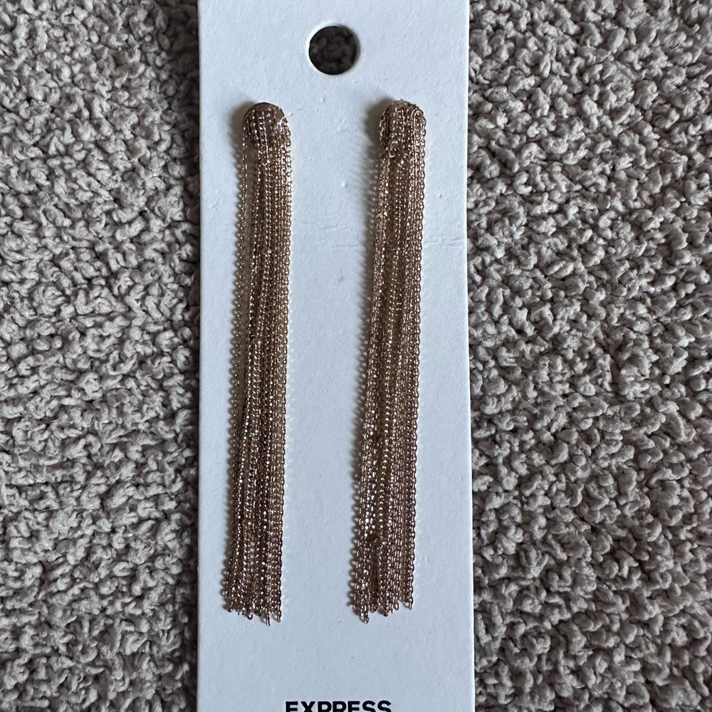 Express Gold Dangle Earrings